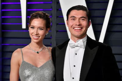 Henry Golding and his wife Liv Lo