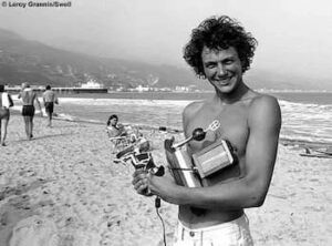 Rolf Aurness in his early surfing days