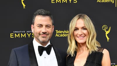 Jimmy Kimmel and his wife Molly