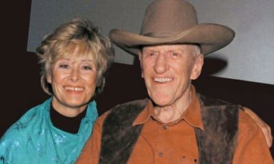 James Arness and his wife Janet Surtees